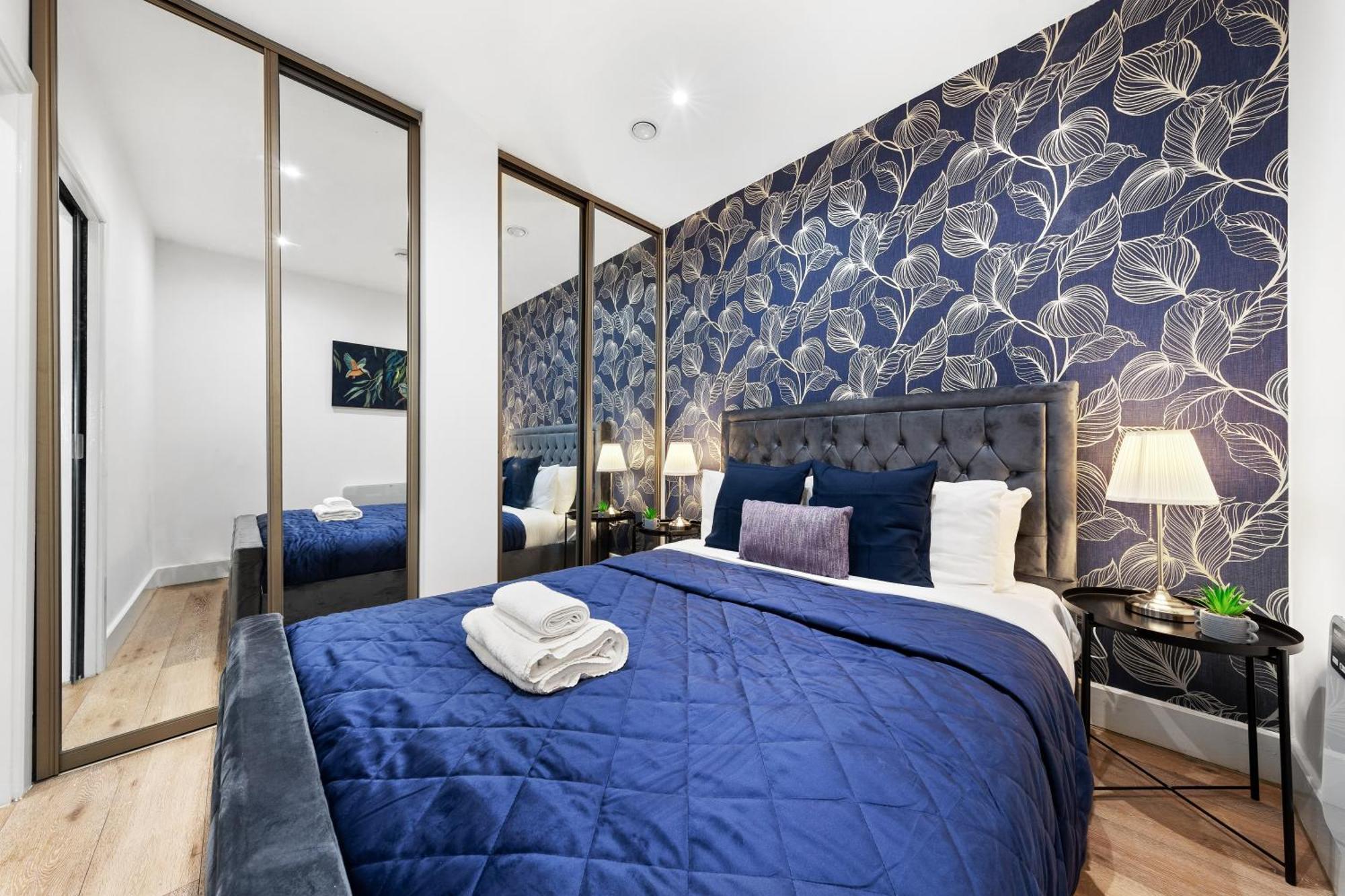 Modern One Bedroom Flat - Sleeps 5 -Near Heathrow - London Ub3 外观 照片