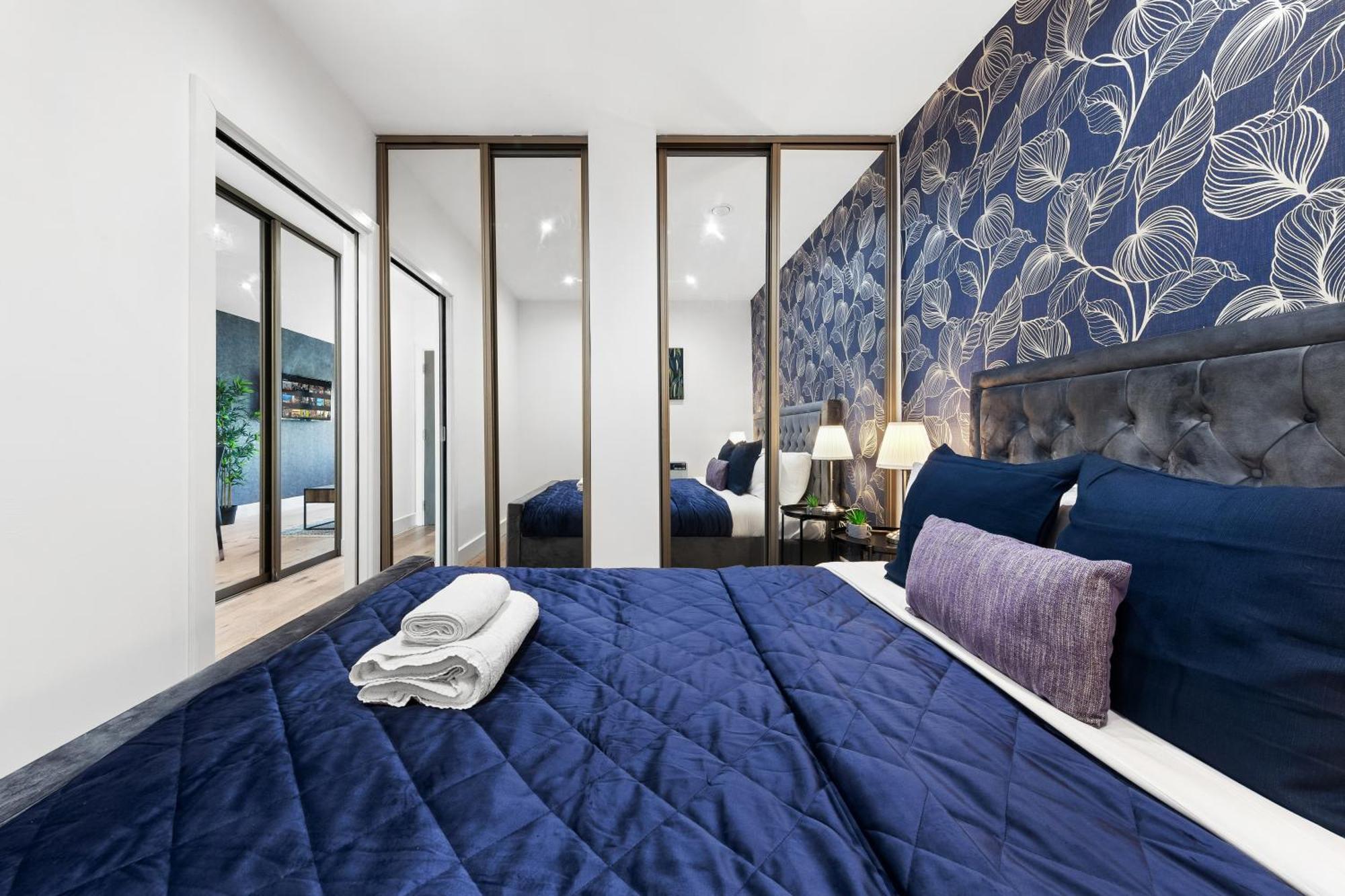 Modern One Bedroom Flat - Sleeps 5 -Near Heathrow - London Ub3 外观 照片